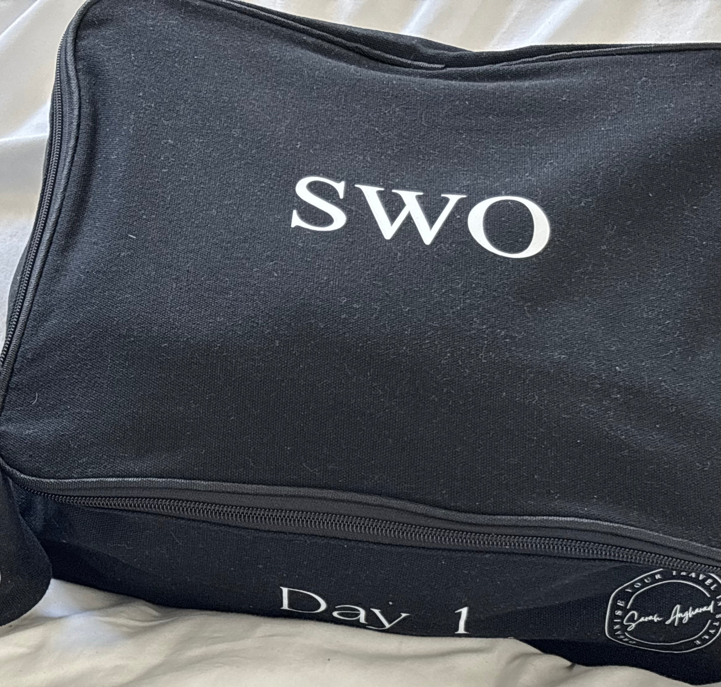 Days 1-7 Packing Cube Set - Black