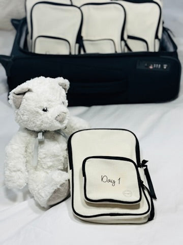 Packing Cubes - Baby - Set of 7 Daily - Cream