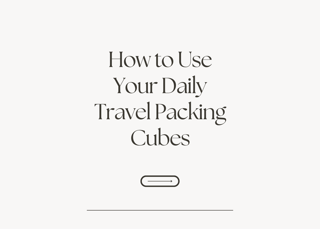 Adult Daily Travel Packing Cubes
