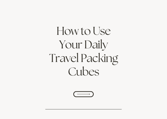 Adult Daily Travel Packing Cubes