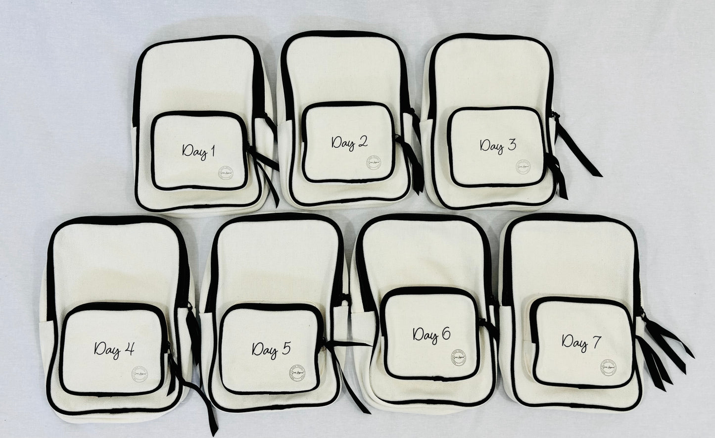 Packing Cubes - Baby - Set of 7 Daily - Cream