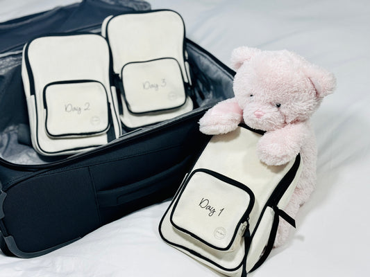Packing Cubes - Baby - Set of 3 Daily - Cream