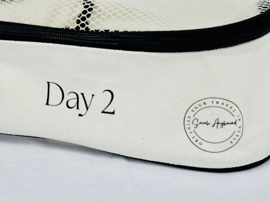 Packing Cube - Kids - Individual Daily - Cream