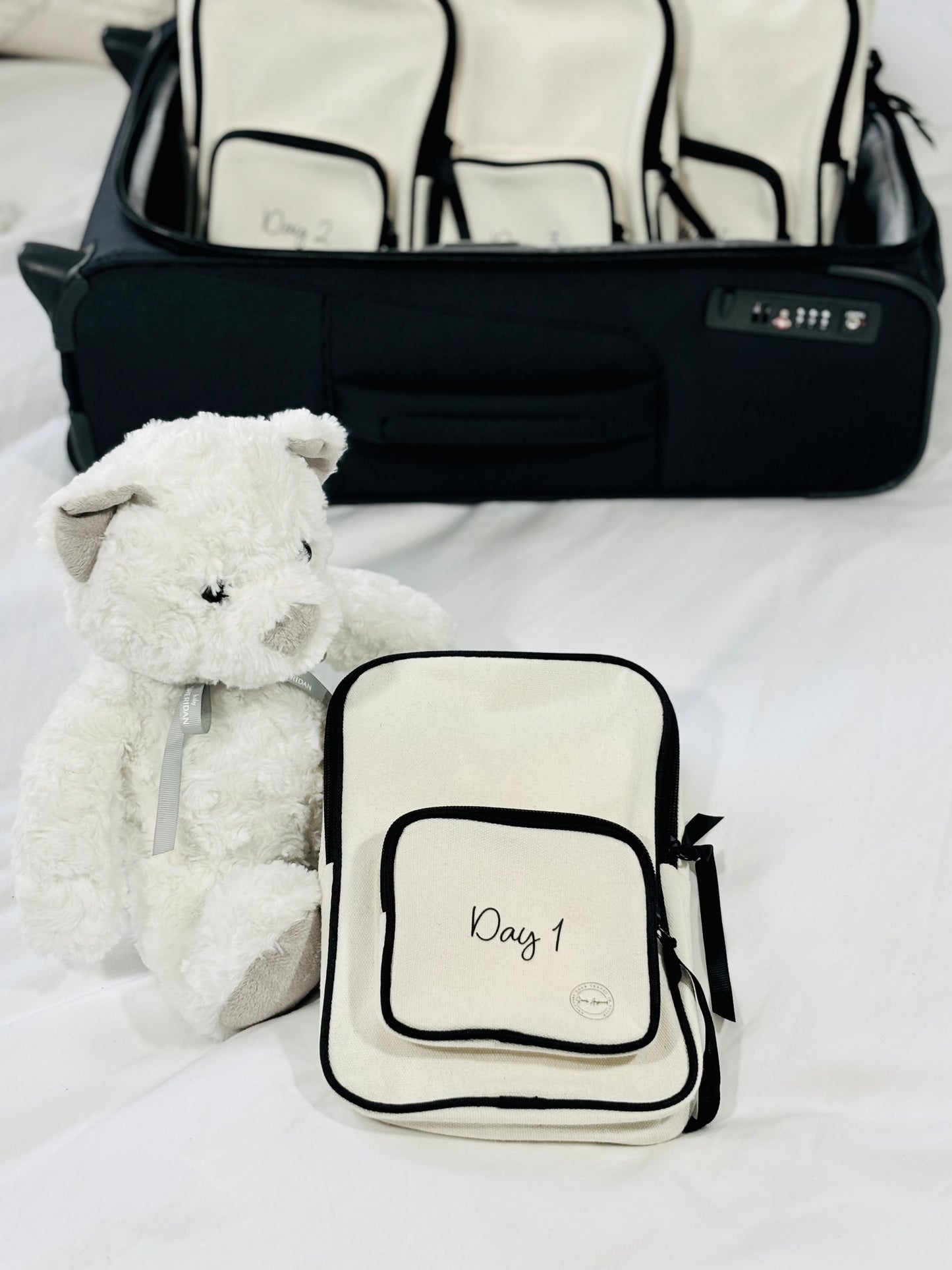 Packing Cube – Baby – Individual Daily – Cream