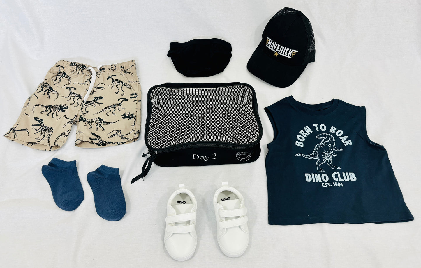 Packing Cube - Kids - Individual Daily - Black